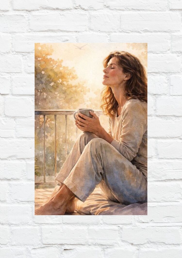 The Long Exhale - Mockup for 2nd Image The Long Exhale — Fine Art Print