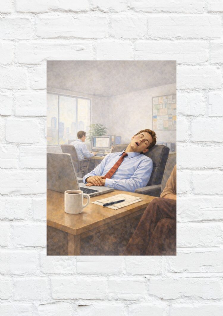 The Office - Mockup for 2nd Image The Office — Fine Art Print