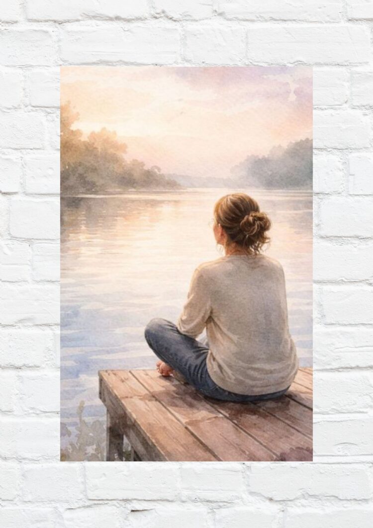 The Pause Between - Mockup for 2nd Image The Pause Between — Fine Art Print