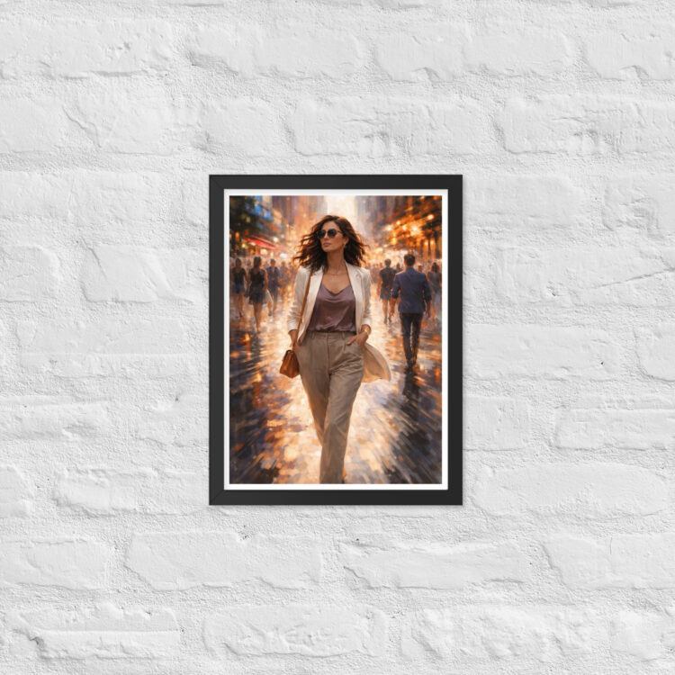 Motion That Feels Settled — Fine Art Print