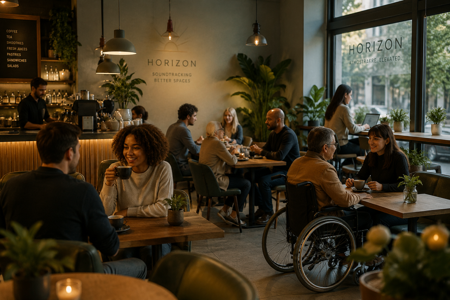 Horizon Café Atmosphere